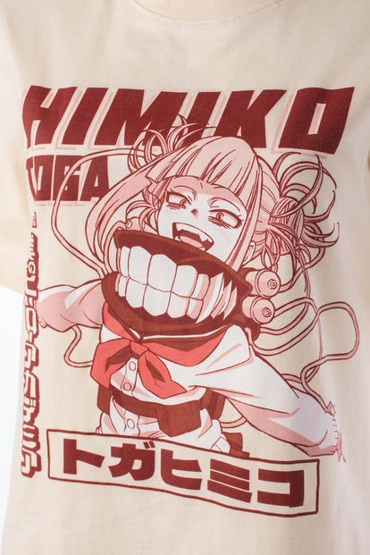 CAMISETA DE MY HERO ACADEMIA REGULAR FIT PARA MUJER