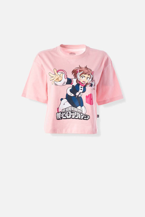 CAMISETA MY HERO ACADEMIA REGULAR FIT PARA MUJER