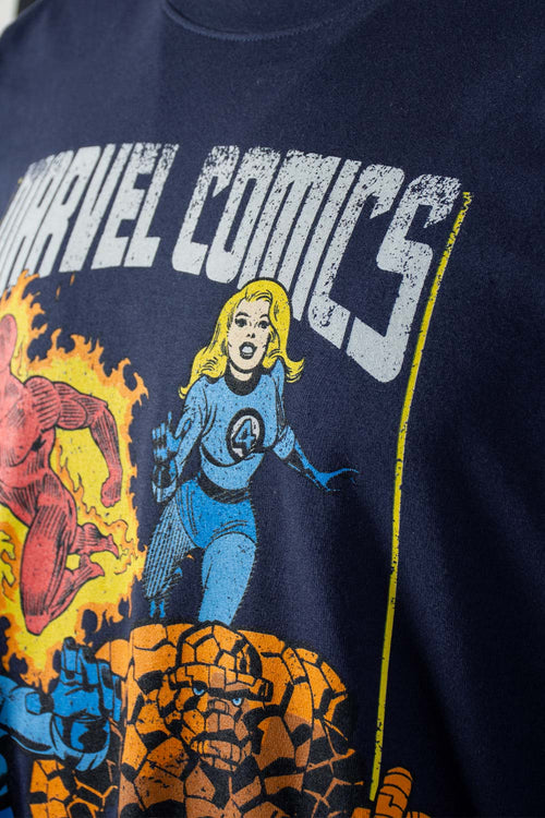 Card slide image -  CAMISETA DE MARVEL OVERSIZE  AZUL PARA HOMBRE