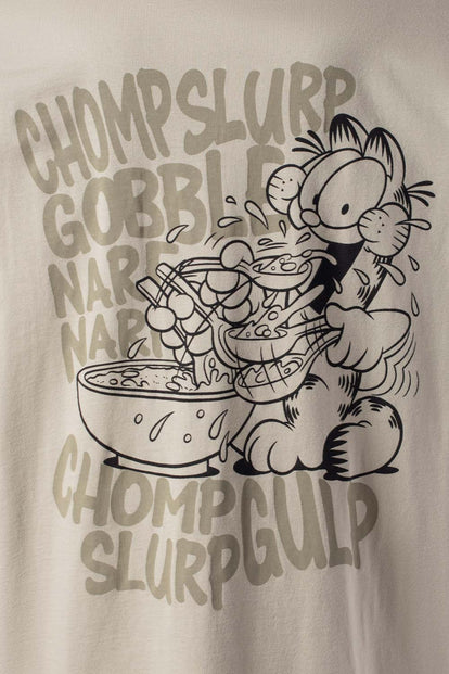  CAMISETA DE GARFIELD REGULAR FIT PARA HOMBRE