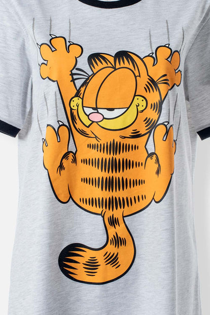  PIJAMA DE GARFIELD REGULAR FIT PARA MUJER
