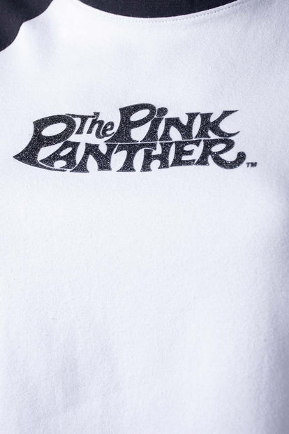  CAMISETA DE PANTERA ROSA CROP TOP PARA MUJER