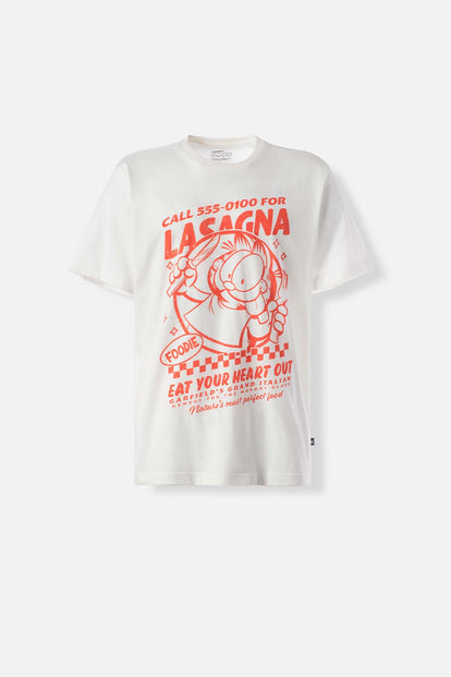  CAMISETA DE GARFIELD REGULAR FIT PARA HOMBRE