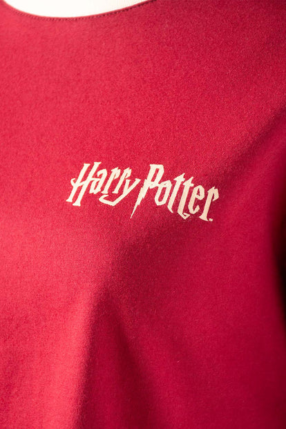 CAMISETA DE HARRY POTTER BOXY FIT PARA MUJER