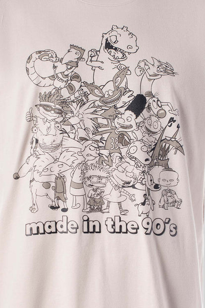 CAMISETA DE NICKELODEON REGULAR FIT PARA HOMBRE