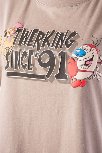  CAMISETA DE NICKELODEON REGULAR FIT PARA MUJER