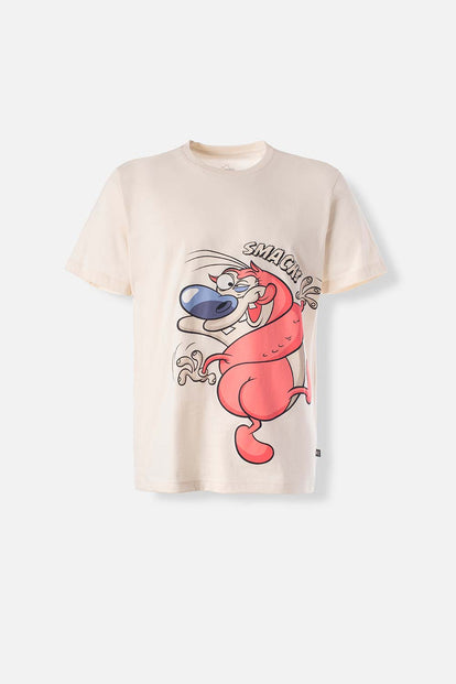  CAMISETA DE NICKELODEON REGULAR FIT PARA HOMBRE