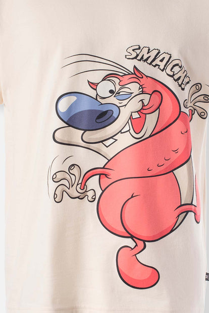  CAMISETA DE NICKELODEON REGULAR FIT PARA HOMBRE