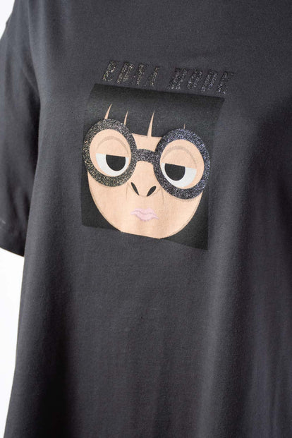 CAMISETA DE EDNA MODA RELAX FIT PARA MUJER