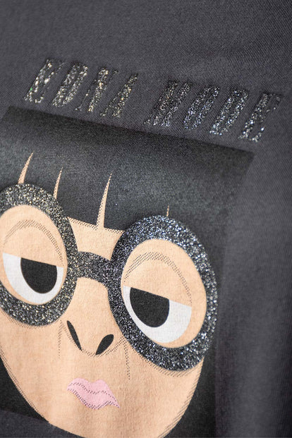 CAMISETA DE EDNA MODA RELAX FIT PARA MUJER