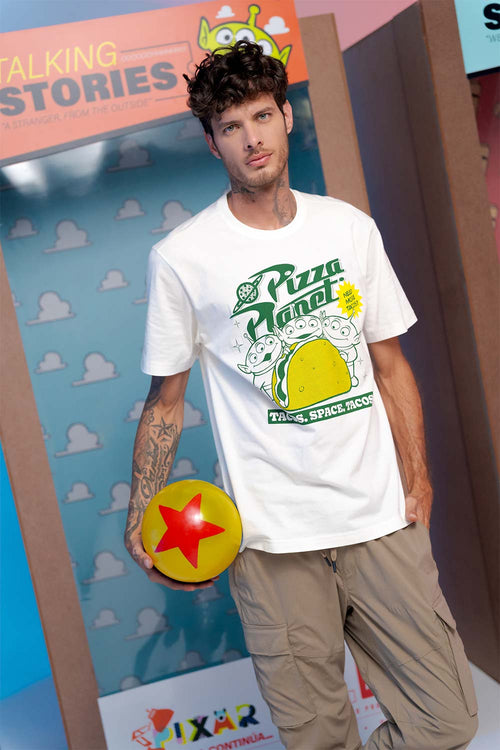 CAMISETA MARCIANOS DE PIXAR REGULAR FIT PARA HOMBRE