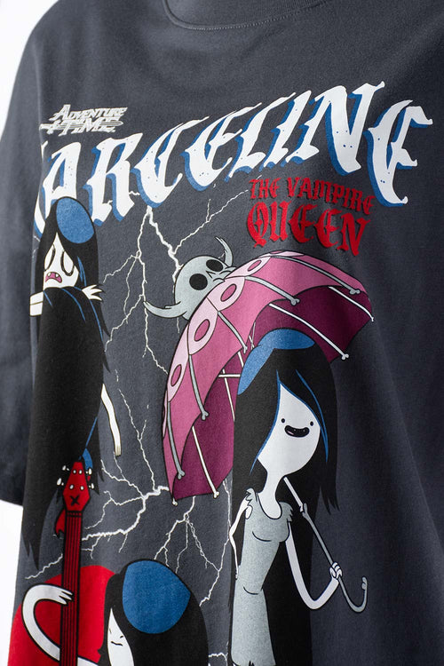 CAMISETA DE ADVENTURE TIME OVERSIZED FIT PARA MUJER