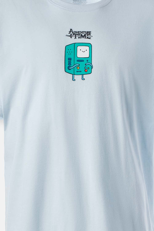 CAMISETA DE ADVENTURE TIME REGULAR FIT PARA HOMBRE
