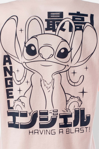  CAMISETA DE LILO Y STITCH REGULAR FIT PARA MUJER