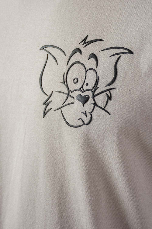 CAMISETA DE TOM Y JERRY REGULAR FIT PARA HOMBRE