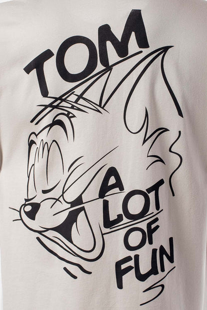  CAMISETA DE TOM Y JERRY REGULAR FIT PARA HOMBRE