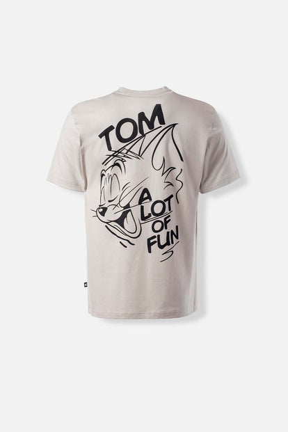  CAMISETA DE TOM Y JERRY REGULAR FIT PARA HOMBRE