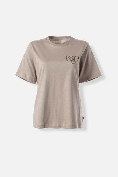  CAMISETA DE TOM Y JERRY REGULAR FIT PARA MUJER
