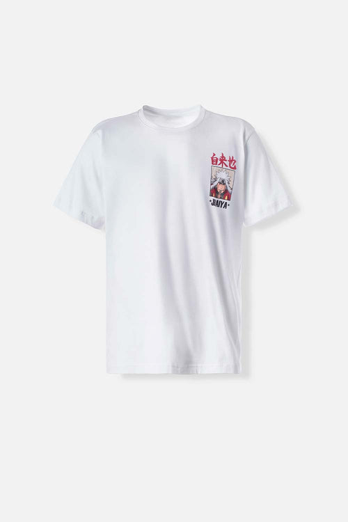 CAMISETA DE NARUTO SHIPPUDEN OVERSIZED FIT PARA HOMBRE