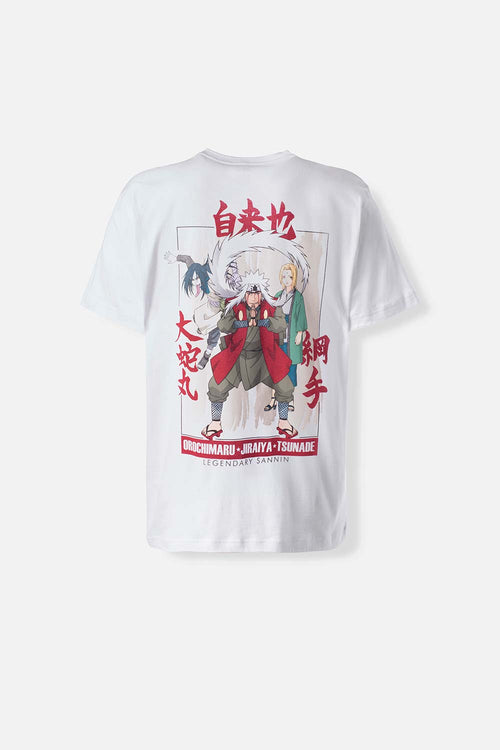 CAMISETA DE NARUTO SHIPPUDEN OVERSIZED FIT PARA HOMBRE