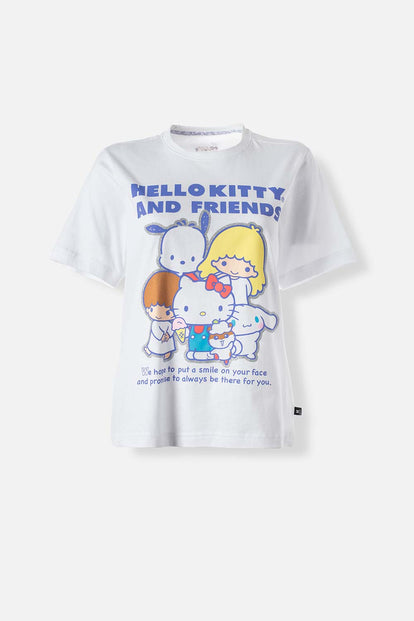  CAMISETA DE HELLO KITTY REGULAR FIT PARA MUJER