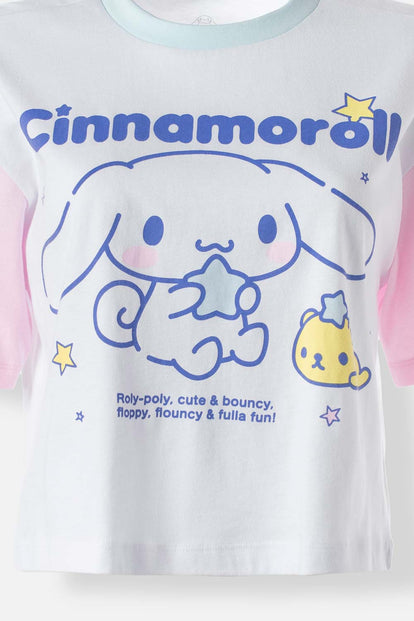  PIJAMA DE CINNAMOROLL DE PANTALÓN PARA MUJER