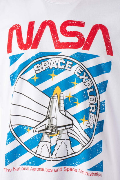  CAMISETA DE NASA REGULAR FIT PARA HOMBRE