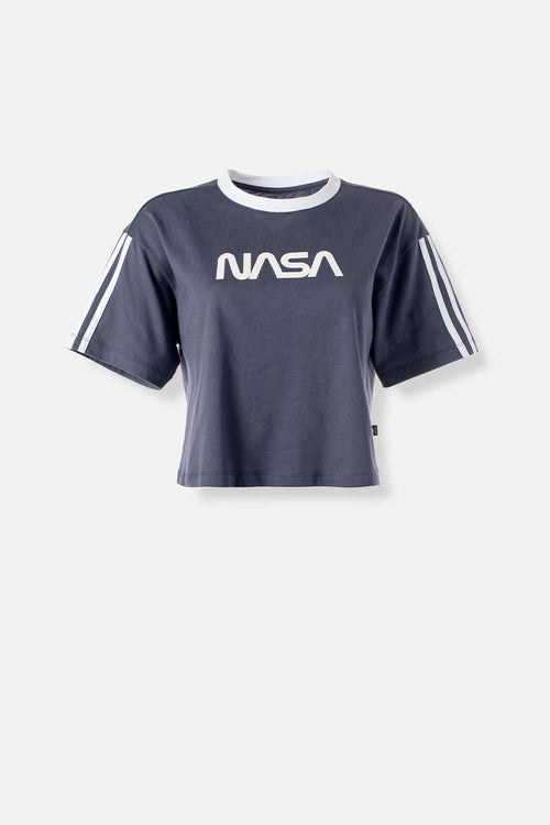 Card slide image -  CAMISETA DE LA NASA BOXY FIT PARA MUJER