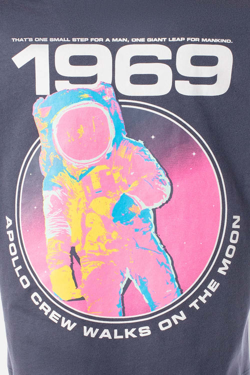 Card slide image -  CAMISETA DE LA NASA BOXY FIT PARA MUJER