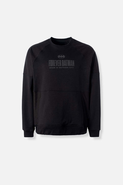BUZO DE BATMAN CERRADO NEGRO PARA HOMBRE