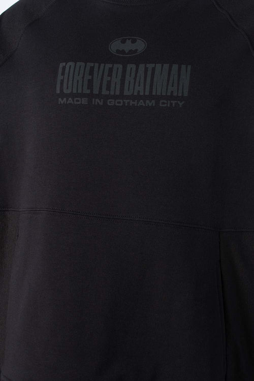 BUZO DE BATMAN CERRADO NEGRO PARA HOMBRE