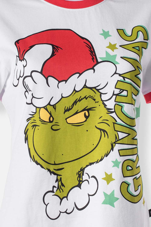 Card slide image -  CAMISETA THE GRINCH SLIM FIT PARA MUJER