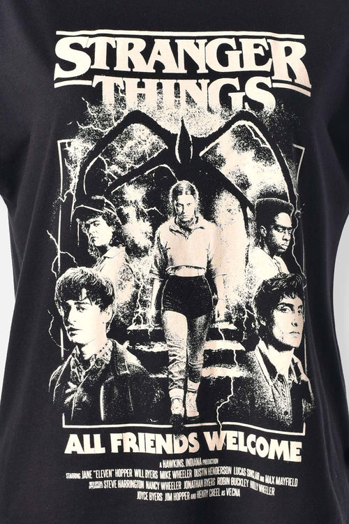 Card slide image -  CAMISETA DE STRANGER THINGS REGULAR FIT PARA MUJER