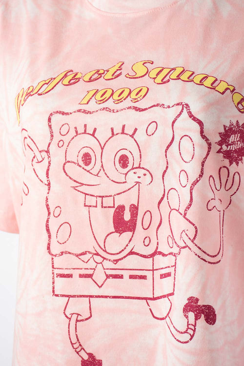 CAMISETA DE BOB ESPONJA REGULAR FIT PARA MUJER
