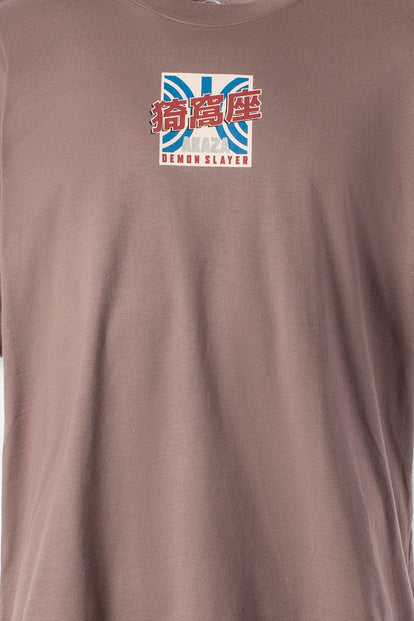 CAMISETA DE DEMON SLAYER OVERSIZED FIT PARA HOMBRE