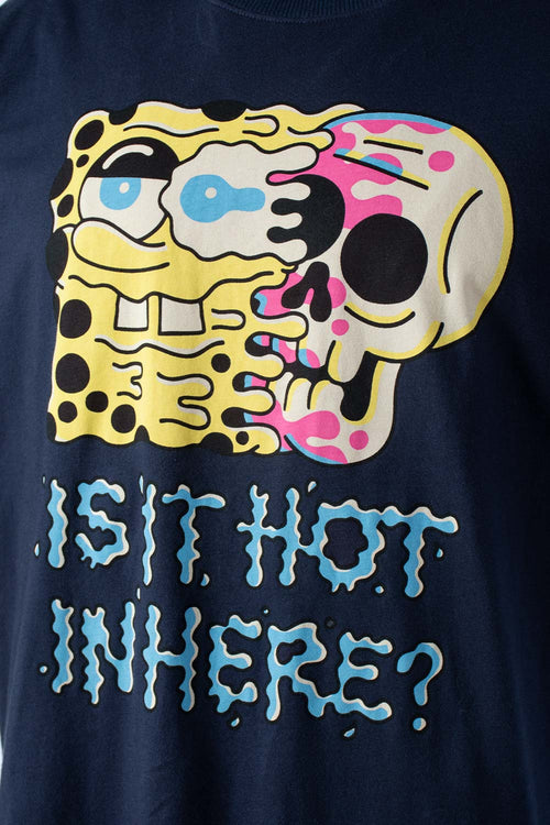 CAMISETA DE BOB ESPONJA OVERSIZED FIT PARA HOMBRE