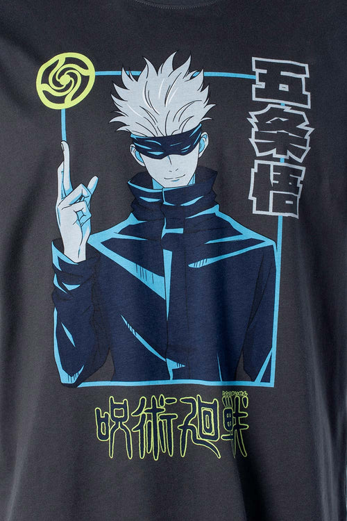 PIJAMA DE JUJUTSU KAISEN DE PANTALON LARGO PARA HOMBRE