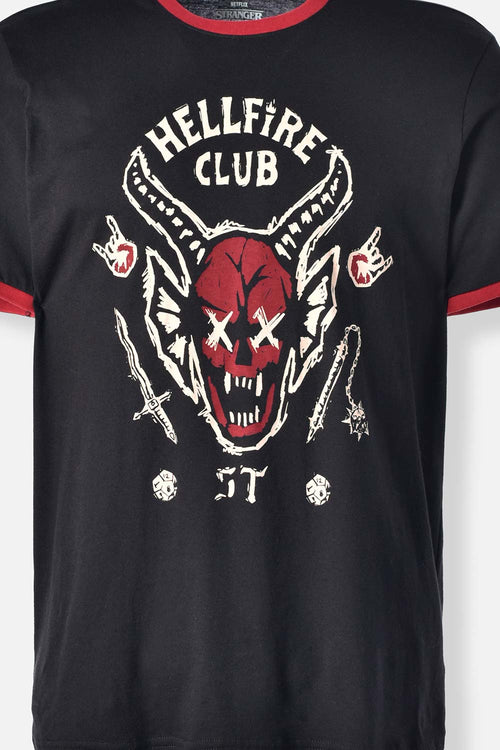 PIJAMA DE STRANGER THINGS PANTALON CORTO PARA HOMBRE