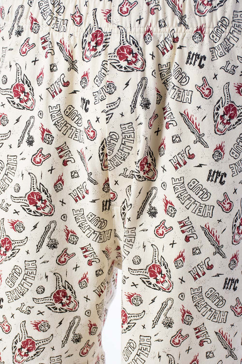 PIJAMA DE STRANGER THINGS PANTALON CORTO PARA HOMBRE