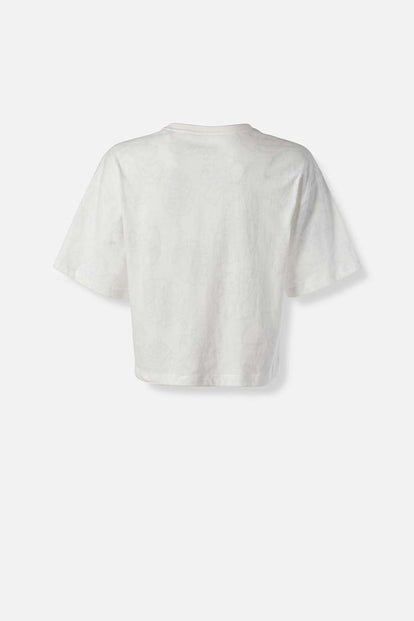 CAMISETA DE LILO & STITCH BOXY FIT PARA MUJER