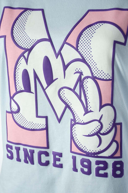 CAMISETAA DE MICKEY MOUSE SLIM FIT PARA MUJER