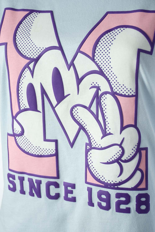 CAMISETAA DE MICKEY MOUSE SLIM FIT PARA MUJER