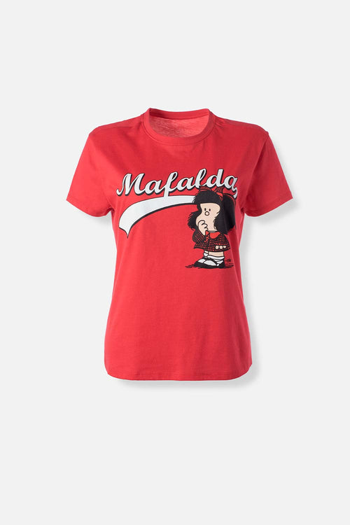CAMISETA DE MAFALDA SLIM FIT PARA MUJER