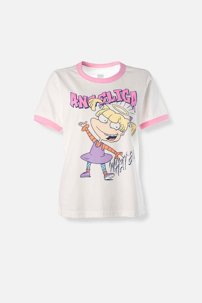CAMISETA DE LOS RUGRATS REGULAR FIT PARA MUJER