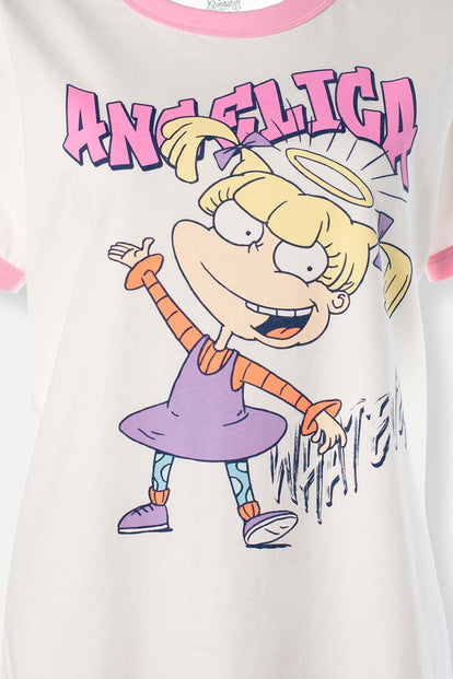 CAMISETA DE LOS RUGRATS REGULAR FIT PARA MUJER