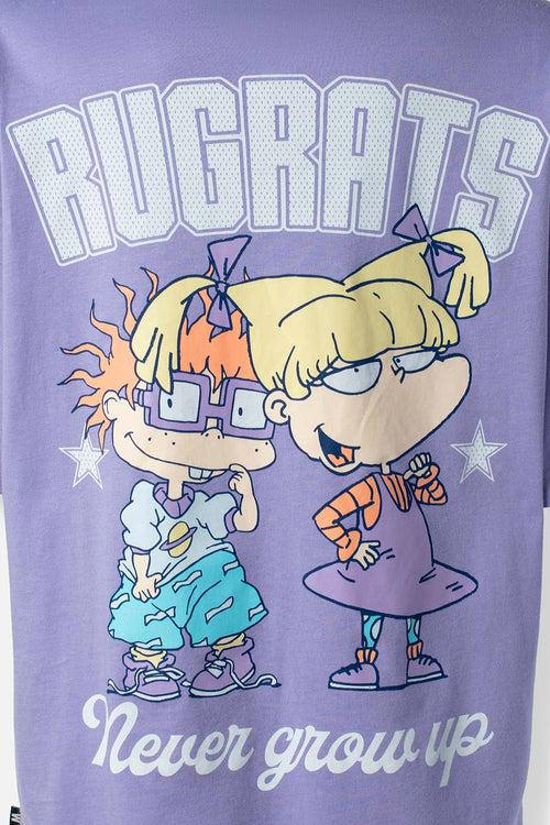 CAMISETA DE RUGRATS OVERZISED FIT PARA MUJER