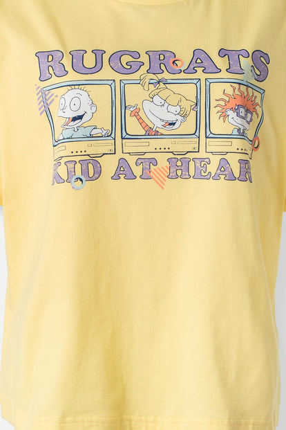 PIJAMA DE RUGRATS CON SHORT PARA MUJER