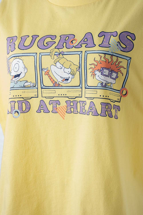 PIJAMA DE RUGRATS CON SHORT PARA MUJER