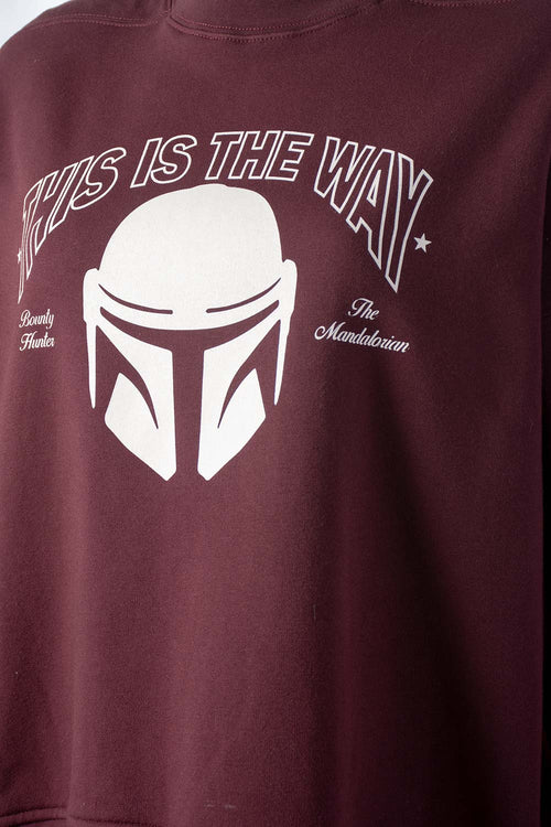 BUZO DE MANDALORIAN REGULAR FIT CERRADO PARA MUJER