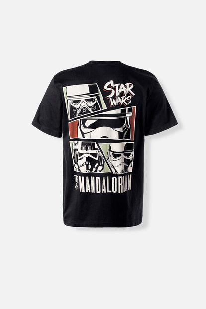 CAMISETA DE MANDALORIAN REGULAR FIT PARA HOMBRE